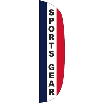 3' x 12' Message Flutter Flag - Sports Gear