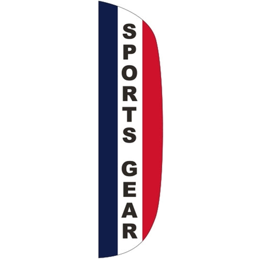 3' x 12' Message Flutter Flag - Sports Gear