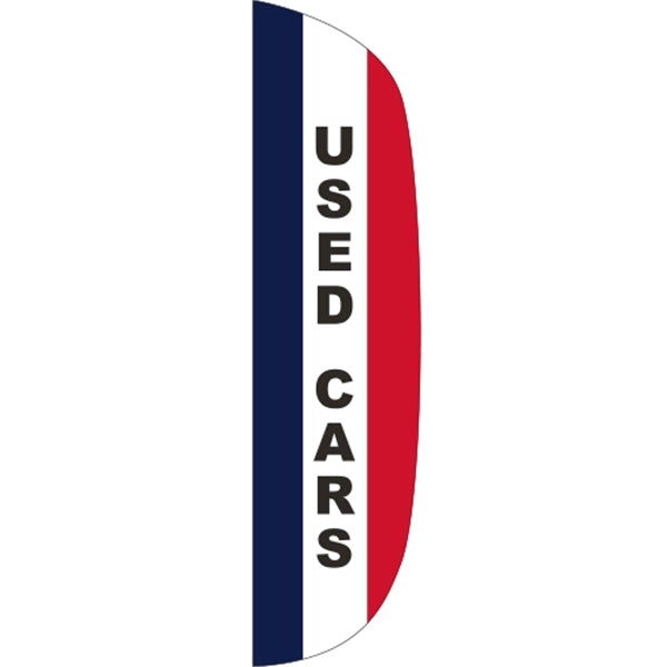 3' x 12' Message Flutter Flag - Used Cars