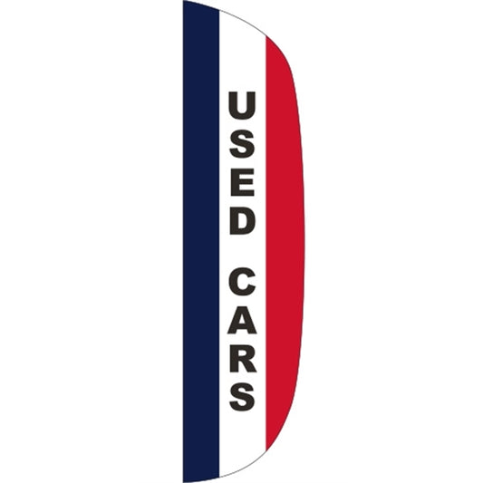 3' x 15' Message Flutter Flag - Used Cars