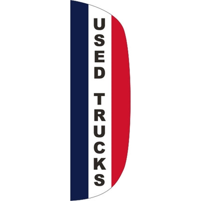 3' x 10' Message Flutter Flag - Used Trucks