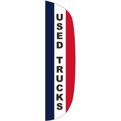 3' x 15' Message Flutter Flag - Used Trucks