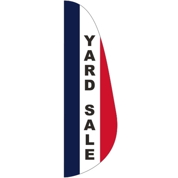 3' x 10' Message Feather Flag - Yard Sale
