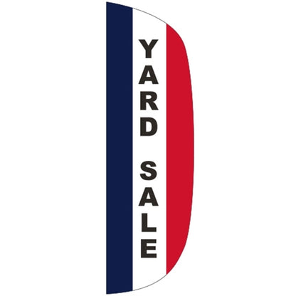 3' x 10' Message Flutter Flag - Yard Sale