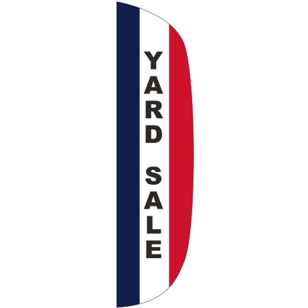 3' x 12' Message Flutter Flag - Yard Sale