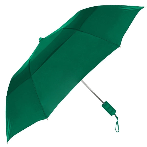 The Vented Windproof Folding Umbrella - 42" Arc, Auto Open