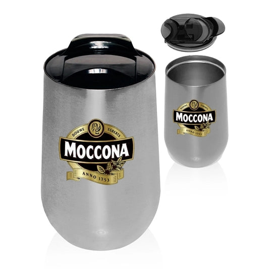14 oz Stainless Steel Mugs w/ Slide Lock Lid