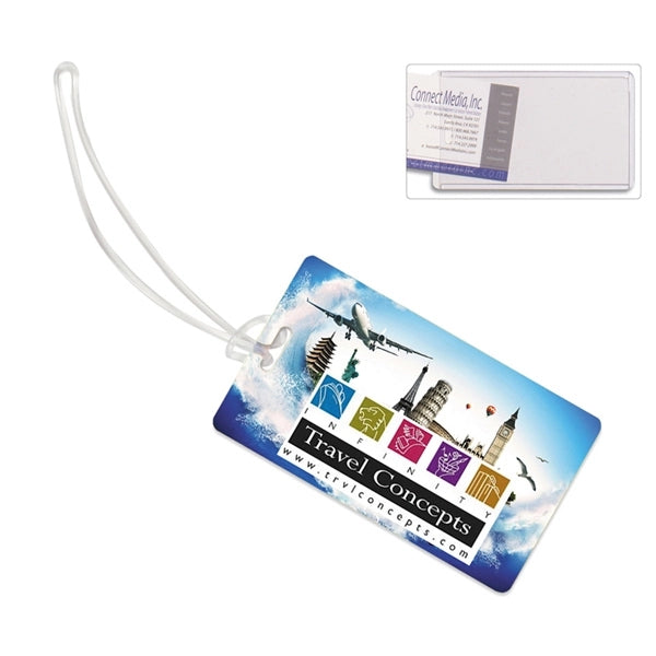 Spot Color ID Pocket Bag Tag