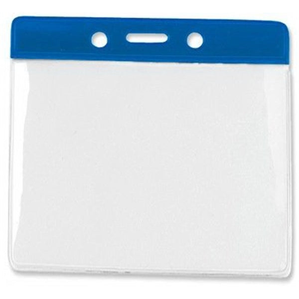4x3" Color Coded Badge Holder Horizontal