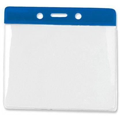 4x3" Color Coded Badge Holder Horizontal