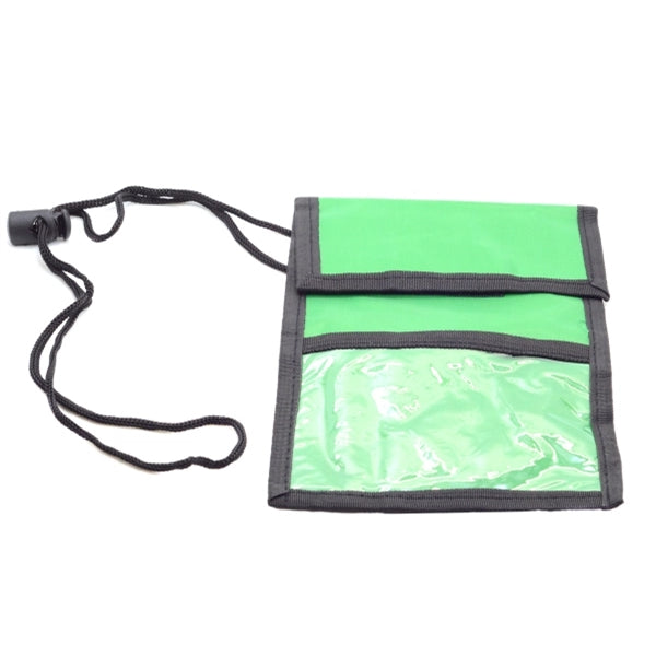 Blank Neck Wallet Event Badge holder Pouch
