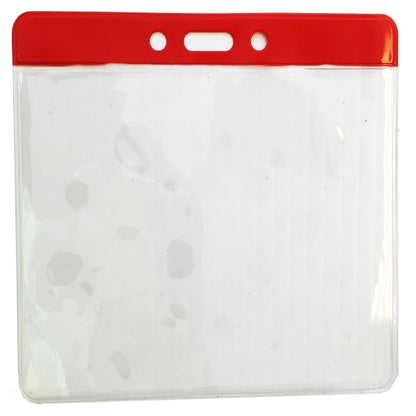 4x3" Color Coded Badge Holder Horizontal