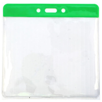 4x3" Color Coded Badge Holder Horizontal