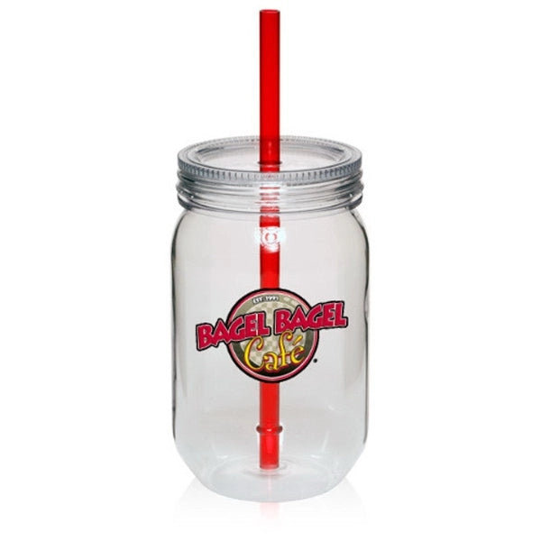 24 oz. Single Wall Mason Jars