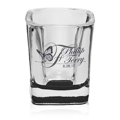 2 oz. Square Shot Glasses