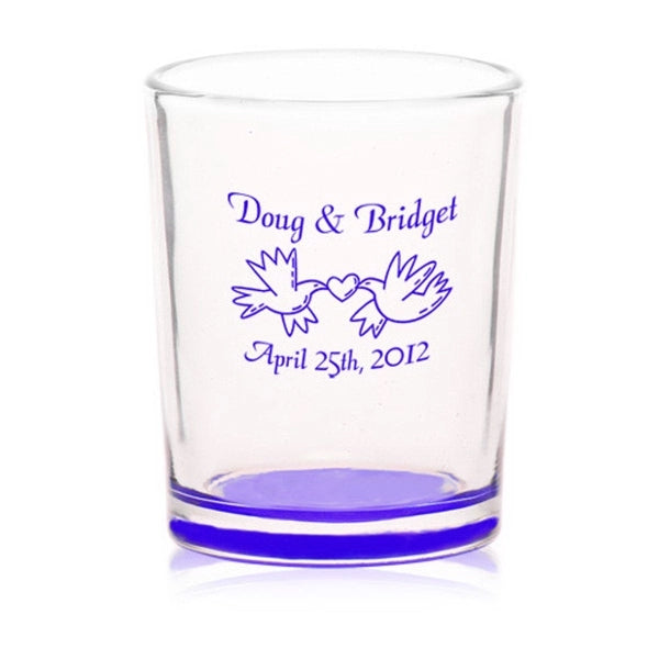 Arc Votive Glass Candle Holder