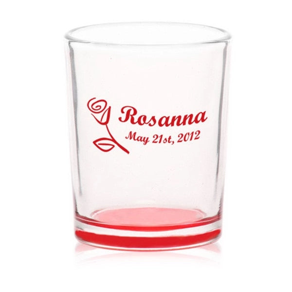 Arc Votive Glass Candle Holder