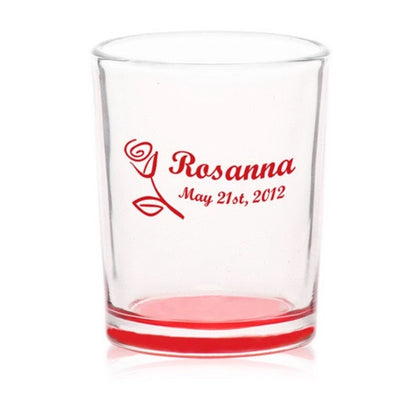 Arc Votive Glass Candle Holder