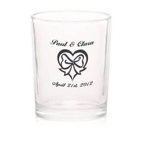 Arc Votive Glass Candle Holder