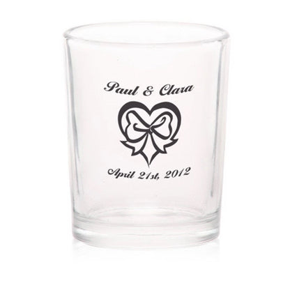 Arc Votive Glass Candle Holder