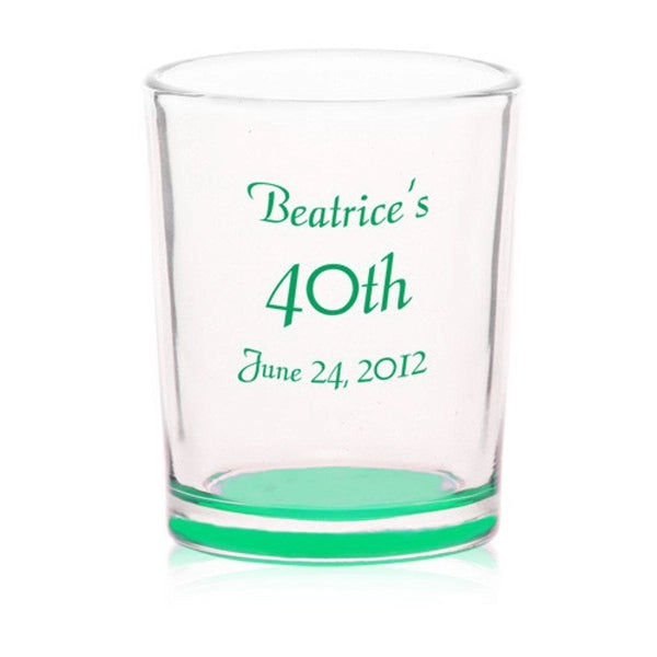 Arc Votive Glass Candle Holder