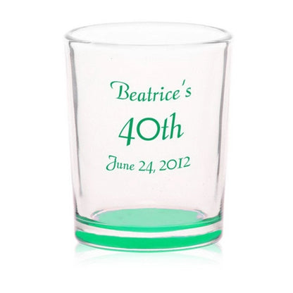 Arc Votive Glass Candle Holder