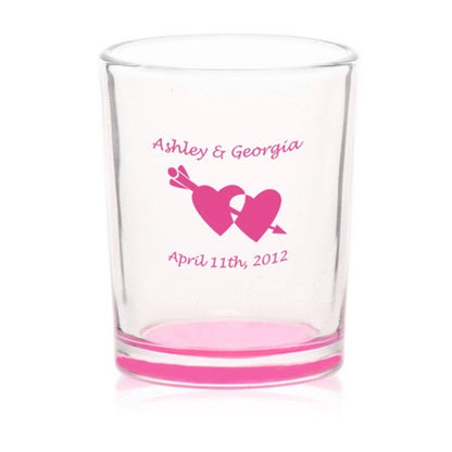 Arc Votive Glass Candle Holder