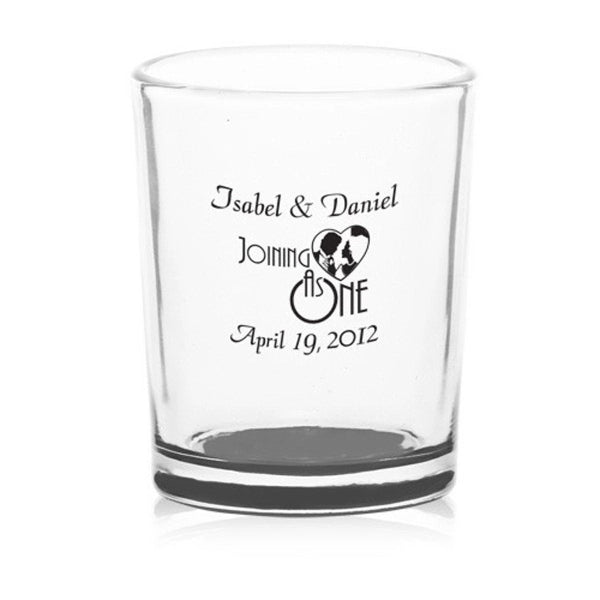 Arc Votive Glass Candle Holder