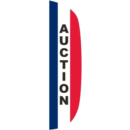 3' x 12' Message Flutter Flag - Auction