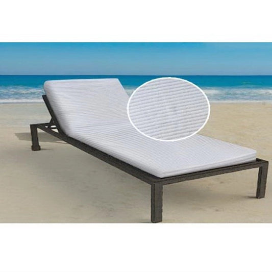 28x84 Luxurious Lounge Chair Cover .100% Cotton Ribbed