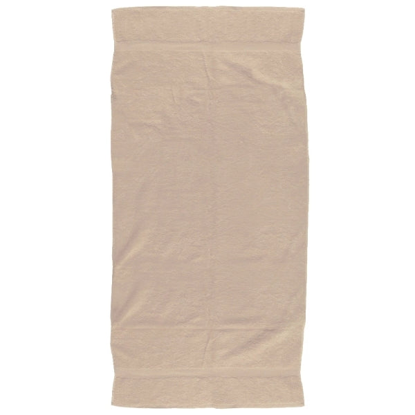 Tan 30x52 Shuttleless Loom Bath Towel