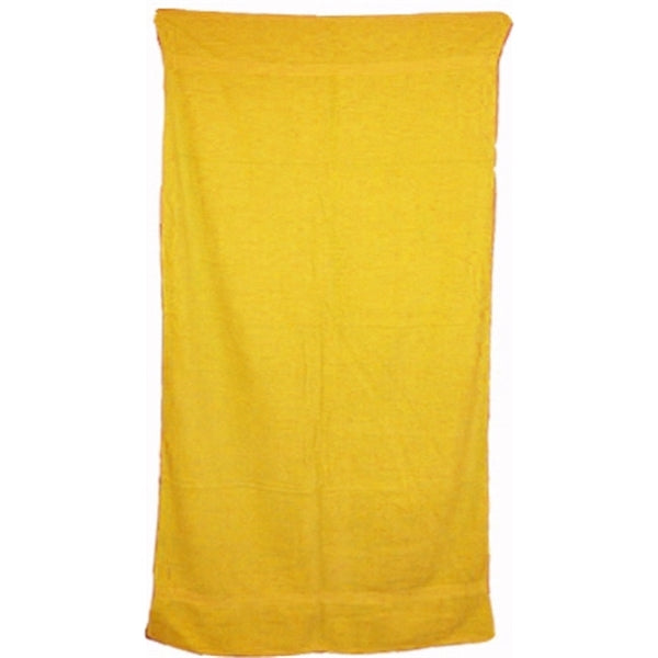 Athletic Gold 34x70 Terry Cotton Beach Towels.