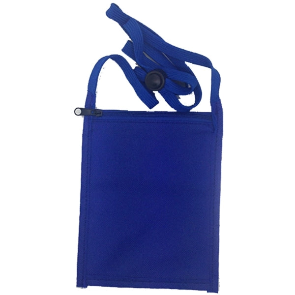 Standard Event Pouch w/ back zipper and 3/8" Lanyard