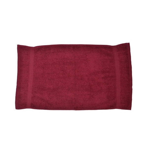 Burgundy 16x30 Bleach Resistant Hand Towel