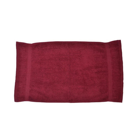Burgundy 16x30 Bleach Resistant Hand Towel