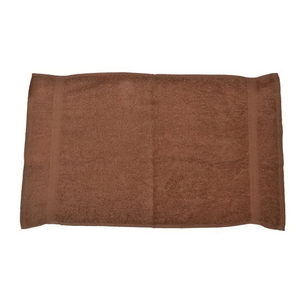 Brown 16x30 Bleach Resistant Hand Towel