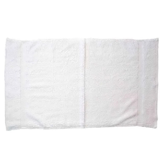 White 16x30 Bleach Proof Hand Towel