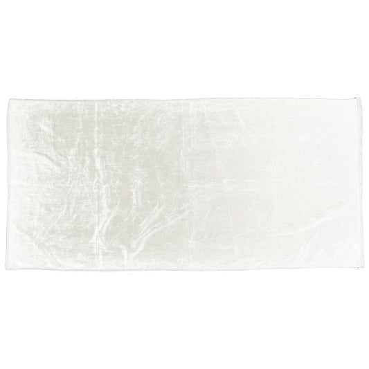 White 32x64 Silky Velour type Beach Towels.