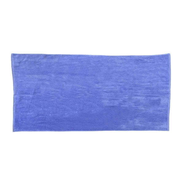 Caribbean Blue 32x64 Terry Velour Beach Towels.
