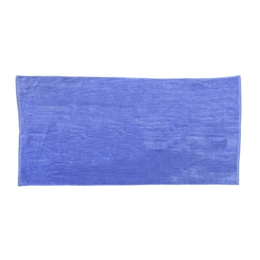 Caribbean Blue 32x64 Terry Velour Beach Towels.