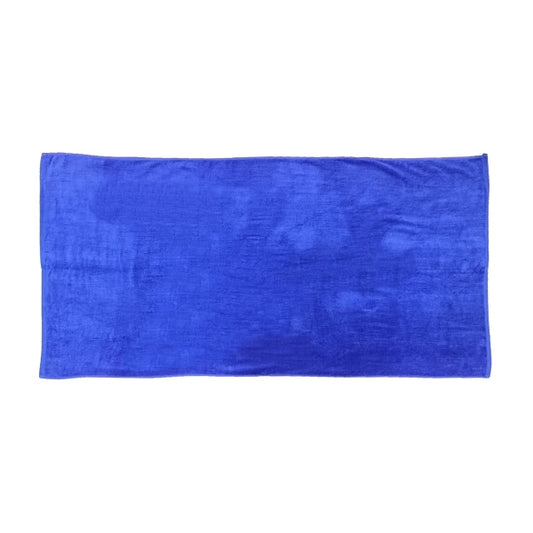Royal Blue 32x64 Terry Velour Beach Towels.
