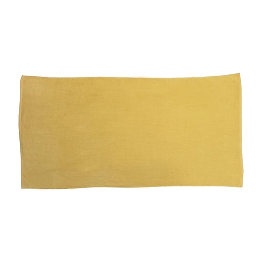 Sunshine Yellow 34x70 Terry Velour Beach Towels.
