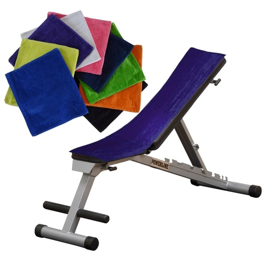 Purple 12x44 Gym Towel 100 % Cotton 2.9 Lbs per doz