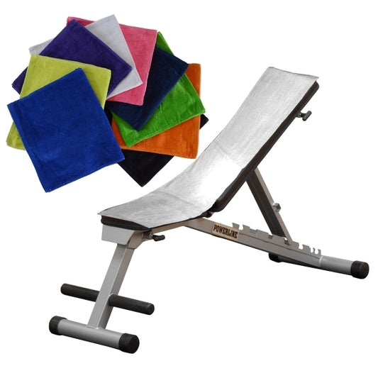 White 12x44 Gym Towel 100 % Cotton 2.9 Lbs per doz