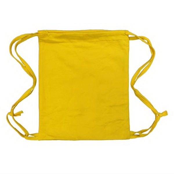 Athletic Gold 14x17 Blended Knitted Drawstring Bag.