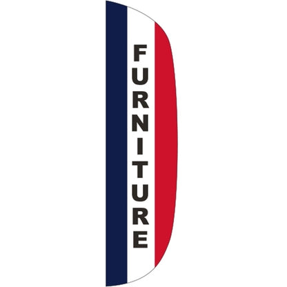 3' x 15' Message Flutter Flag - Furniture