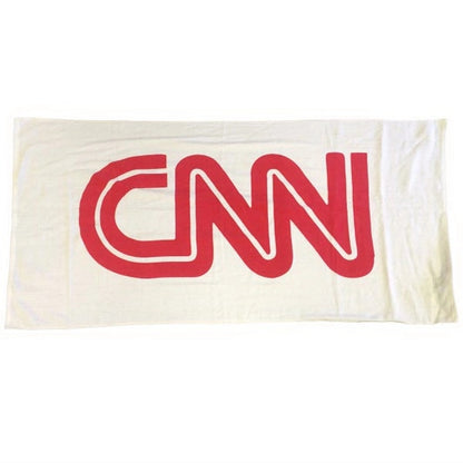 White 28x58 Terry Velour Beach Towel