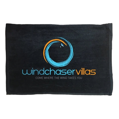 Black 11x17 Rally Towels