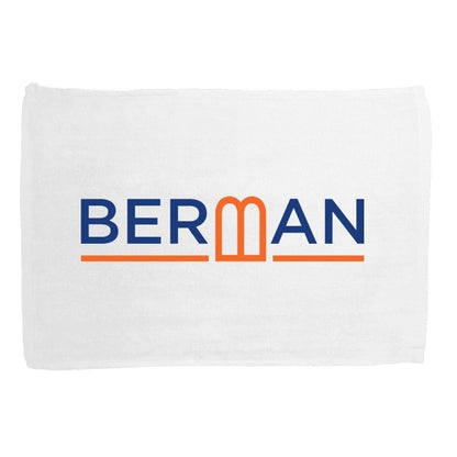 White 11x17 rally towel