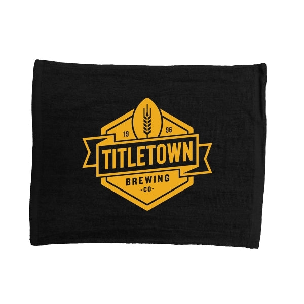 Black 15x18 Rally Towels
